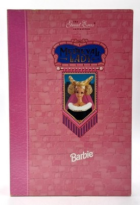 1994 Medieval Lady Barbie Puppe / The Great Eras Collection / Mattel 12791, NrfB