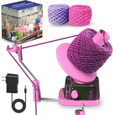 Electric Yarn Ball Winder - Adjustable Tension, 13 oz Capacity, Automatic
