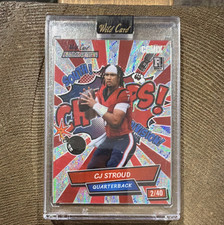 Wild Card 2023 Alumination Comix CJ Stroud Rookie Football Serial #2/40