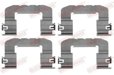 BREMSBELAGERSATZ 109-0017 QUICK BRAKE für CITROËN HYUNDAI KIA