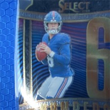 2025 Panini Select Select Numbers Jaxson Dart RC #16 New York Giants