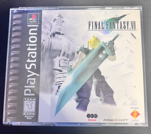 Final Fantasy VII (Sony Playstation 1, 1997) PS1 Complete CIB