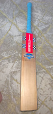 Gray-Nicolls Stratos Pro English Willow Cricket Bat Short Handle Blue/Red