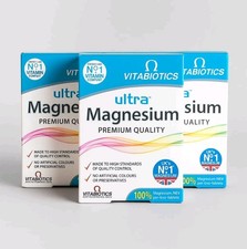 Ultra Magnesium vitamin Supplement 375mg Tablets 60 Pack Daily Use 0.76 per thousand milligrams