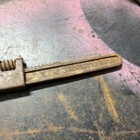 Vintage Ford USA 8" Pipe Wrench Forged Steel Adjustable M Mark — photo 6