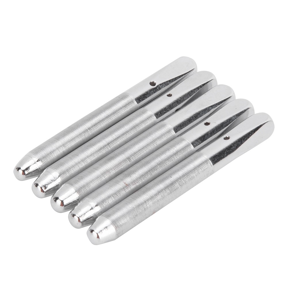 ‧5Pcs Piano Tuning Pin Silver Stainless Steel High Quality Musical Instrument
