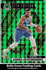 2024-25 Panini Mosaic #282 Giannis Antetokounmpo Milwaukee Bucks Green Mosaic