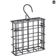 Hanging Suet Cage Feeder Ideal for Woodpeckers, Nuthatches, and More