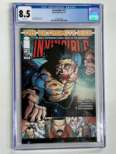 INVINCIBLE #77 - CGC 8.5 - 02/2011