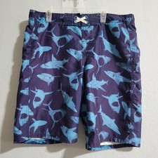 Cherokee Shorts Youth XL 32W Shark Patterned Swim Shorts