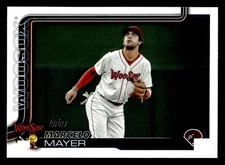 2025 Topps Pro Debut #PD-200 Marcelo Mayer Card Worcester Red Sox