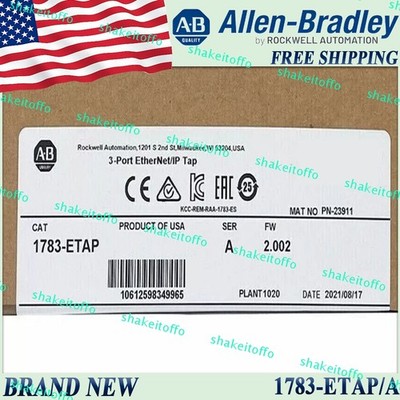 Brand New 1783-ETAP/A AB EtherNet/IP Tap US Stock Same Day Free Ship