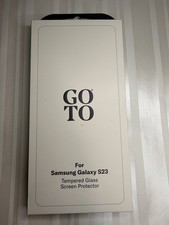 GoTo Samsung Galaxy S23 Tempered Glass Screen Protector w/ Install Tray