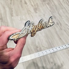 1970 1971 1972 Vintage Buick Skylark Gs Nameplate Script Grille Emblem Badge A 1970 1971 1972 Vintage Buick Skylark Gs Nameplate Script Grille Emblem Badge A