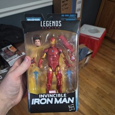 MARVEL LEGENDS SERIES INVINCIBLE IRON MAN 6    ACTION FIGURE OKOYE WAVE