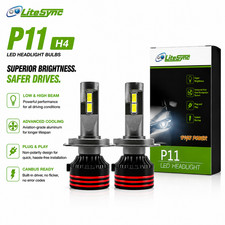 Kit De Bombillas De Faro LED LiteSync H4 13000lm Canbus Para Ciudad Inteligente