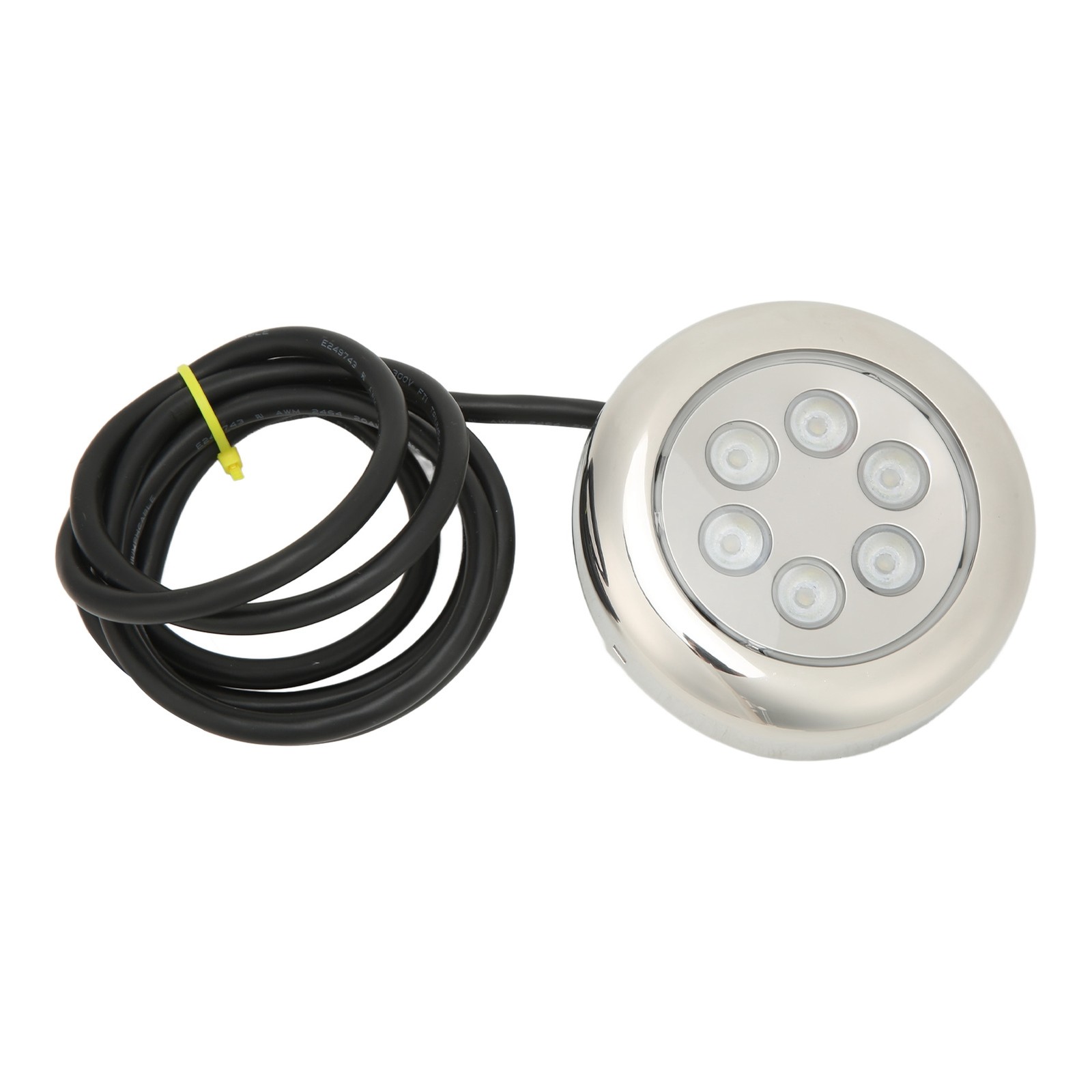 6 LED Waterproof Underwater Light For Yacht Marine Boat Easy To Use