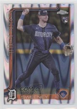 2025 Topps Chrome RayWave Refractor Trey Sweeney #6 1o91