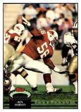 Ken Harvey 1992 Stadium Club #276 Phoenix Cardinals Football *260B