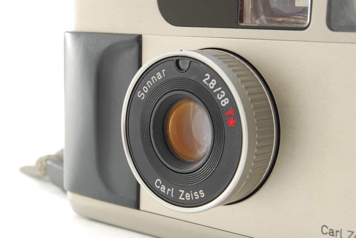 Contax T2 Titan Silver Point & Shoot 35mm Film Camera Exc+5 from