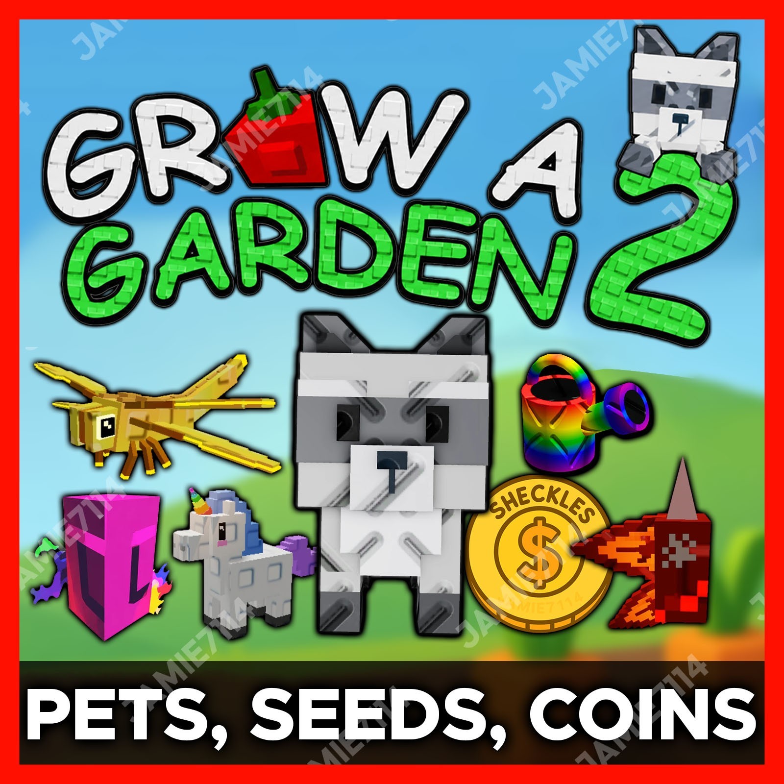 🪴Grow a Garden 2 | All Items, Seeds, Sheckles, Gamepass | GAG2 Fast & Easy