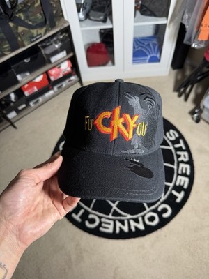 K*様 2000s archive Design casquette 2000s CKY Hat Band Cap Viva La Bam Skateboard Vtg Margera Emo HIM