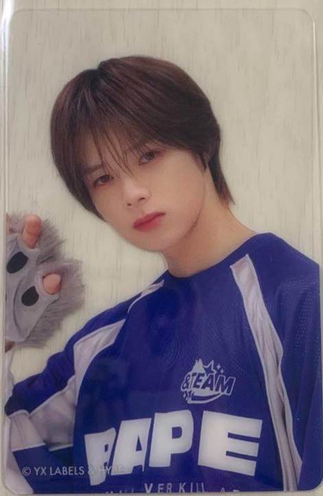 アーリーバード　コンプリート　&team &TEAM photocard Trading Card EN-DAY 3rd Anniversary Random Clear