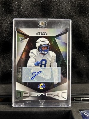 2024 Panini Black - Rookies Jared Verse #141 Autographs /199 (AU, RC)