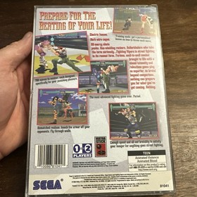 Fighting Vipers (Sega Saturn) Complete CIB - Tested - Authentic