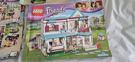 3 Lego Sets, 41101 Grand Hotel, 41232 DC Super Hero HS, 41314 Stephanie's House