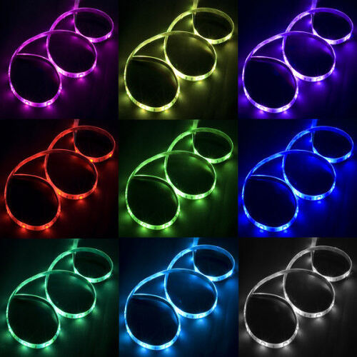 LED multi color Light Strip 5050 RGB Touch Control 1-32 ft Kitchen Home Theater Wyprzedaż, tanio
