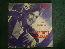 Harpist's Bazaar Lloyd Lindroth~RARE AUTOGRAPHED Private Label Harp~FAST SHIP!!!