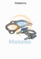 FK90437A Katalysator Montagesatz Volkswagen Polo 1.6 9/1994 - 1/2000