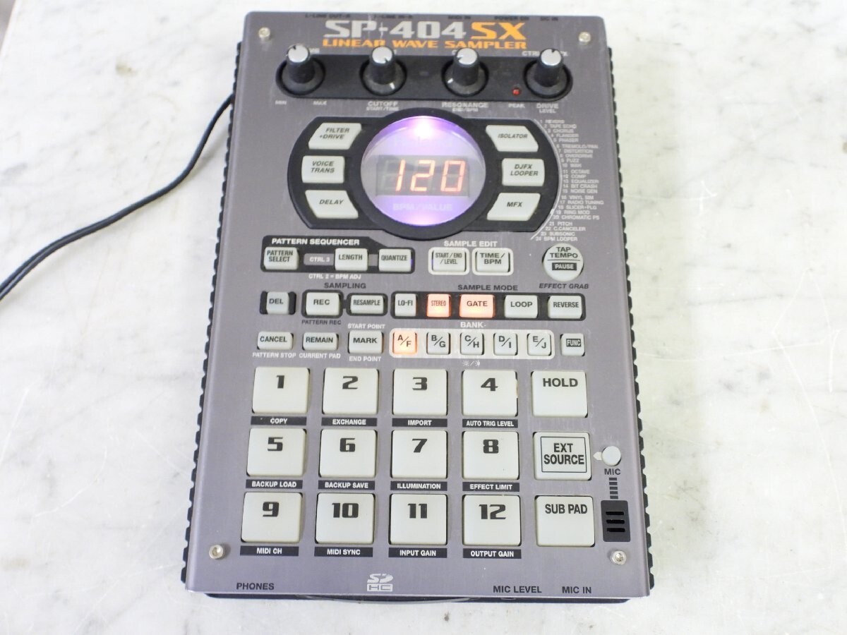 SP-404SX Roland 未使用品 Yahoo!オークション -「roland sp-404sx」の落札相場・落札価格