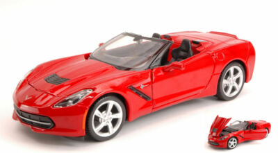 Corvette Stingray Coupe 2014 Rot 1:24 Modell 31501R MAISTO