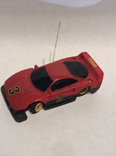 1992 - TYCO HO Slot less TCR Red Ferrari 3 Slot Car