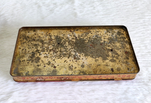 Vintage Fry Golden Cups Milk Chocolate Cadbury Advertising Tin Box TI943 - Picture 7 of 9