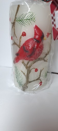 KARDINAL WACHSKERZEN 6" WINTERTHEMA 2er SET - Bild 2 von 7