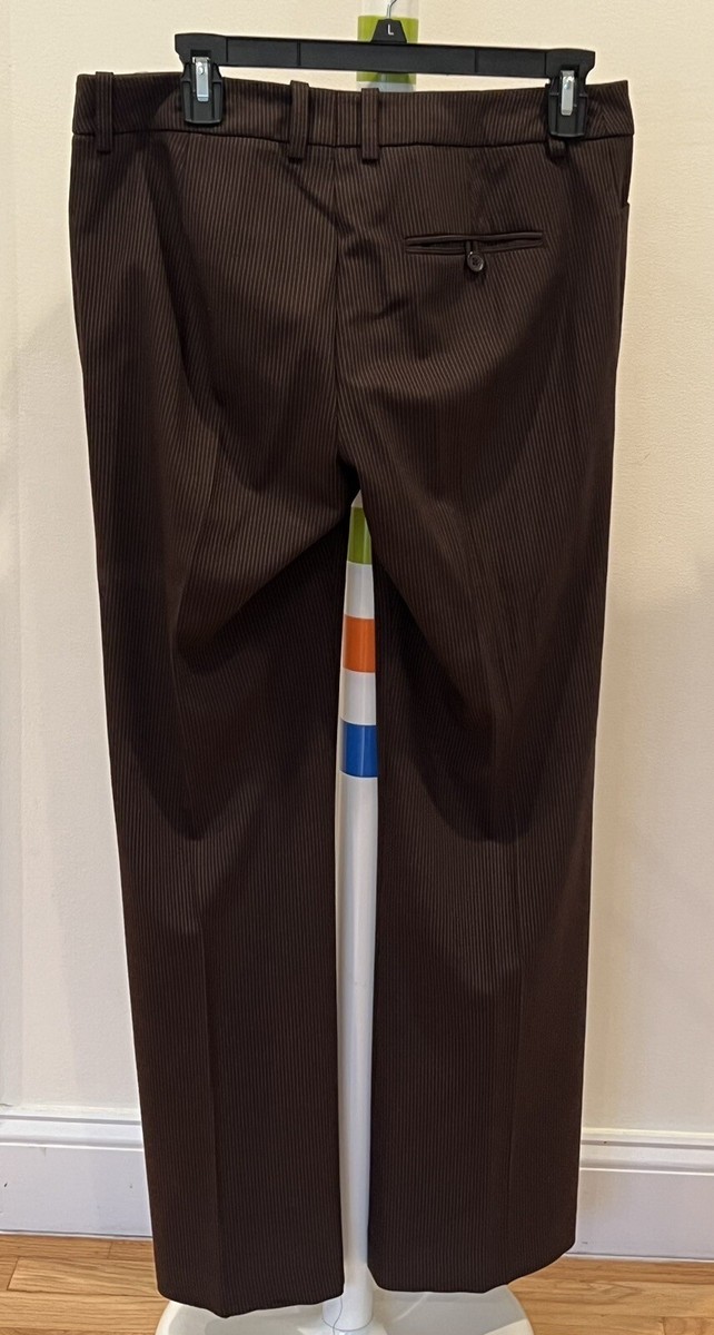H&M Women's Brown Dress Pants - Size 8 - Inseam 28 | eBay