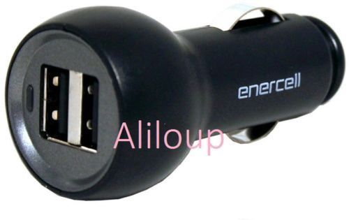 Dual USB Car Charger Cigarette Lighter Adapter 5 Volt USB Vehicle Adapter NEW - Picture 1 of 4