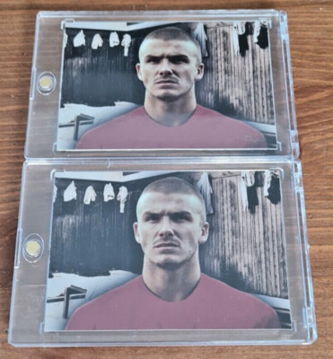 Futera Unique 2012 - David Beckham - 1x /295 1x Base card