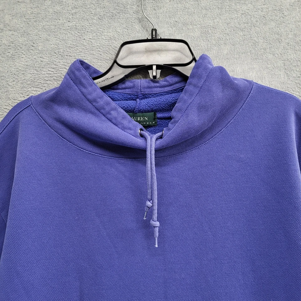 DE COLECCIÓN Lauren Ralph Lauren Mujer Sudadera XL Sudadera con Capucha Logo Pullover LEER Foto 3 de 4