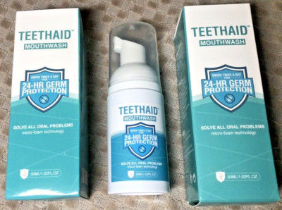 3 PCS Teethaid Mouthwash - Solve all oral Problems