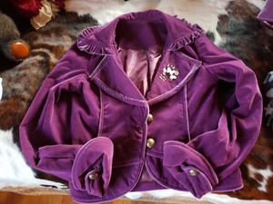 steampunk purple jacket