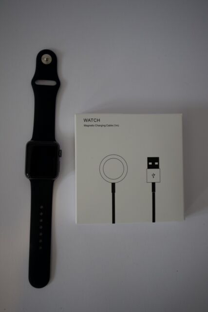 Apple Watch Series 3 MTF02B/A 38mm GPS Aluminium Case Smartwatch - Black/Space
