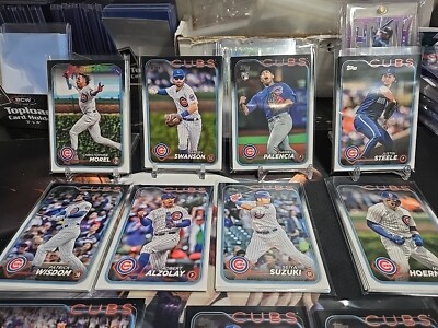 2024 Topps Series 1 Baseball Team Set - Chicago Cubs (Morel, Steele & More)