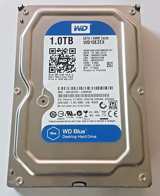 Disque dur Western Digital WD10EZEX-21M2NA0 3.5 1 TB