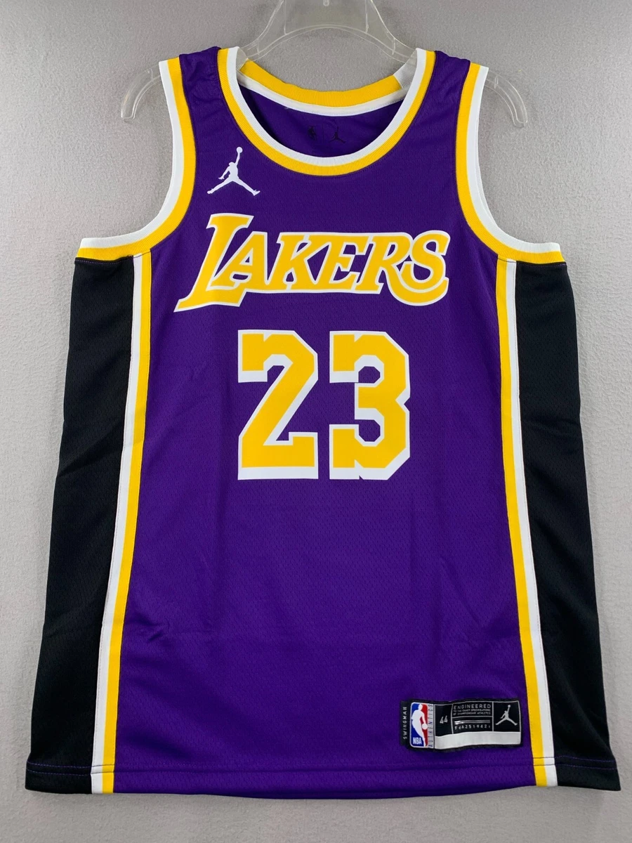 Nike LeBron James Los Angeles Lakers Statement Swingman Jersey