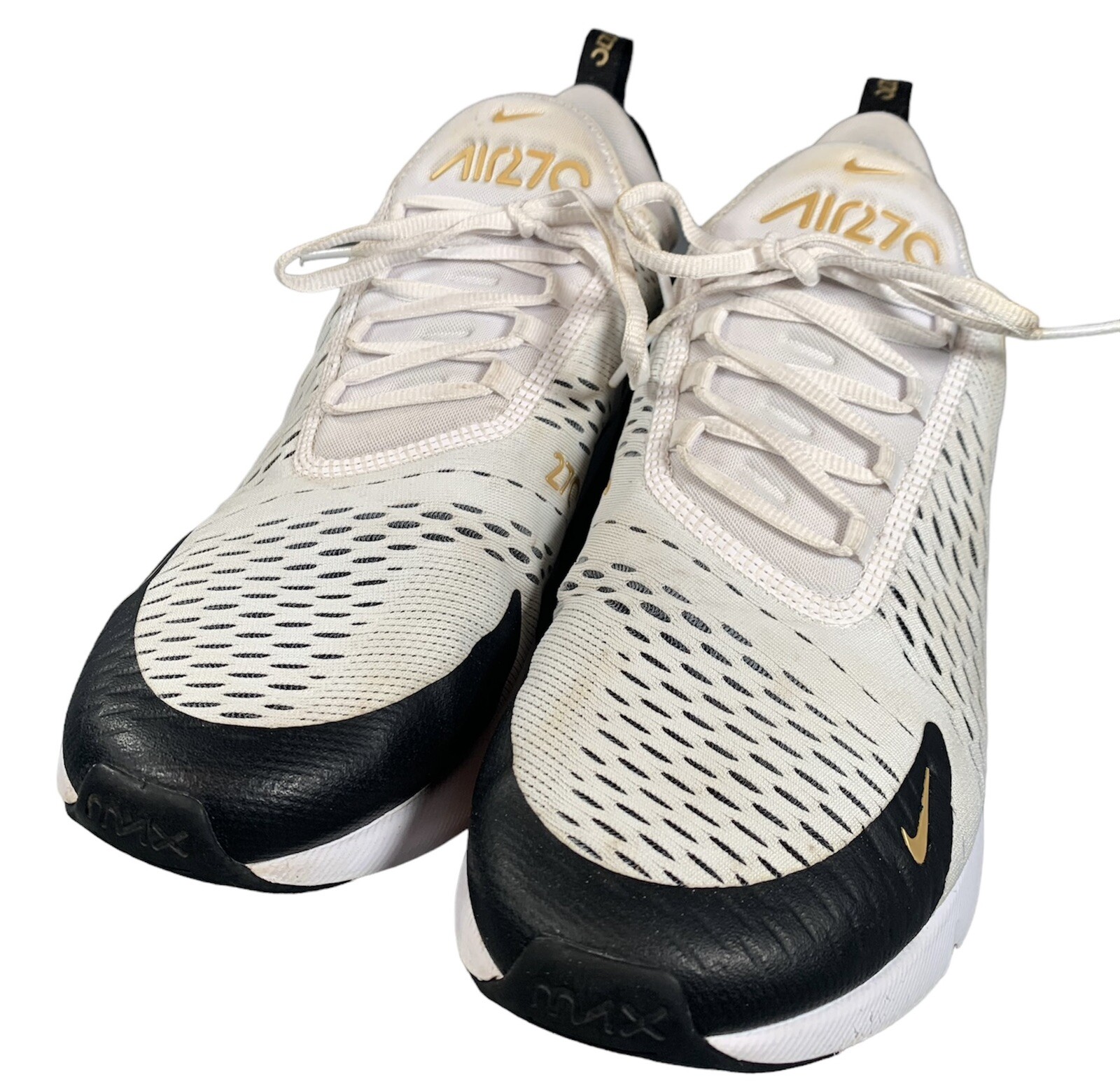 Size 12 - Nike Air Max 270 White Gold 2018 for sale online | eBay
