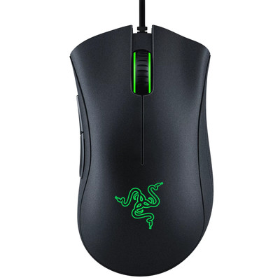 Razer Deathadder Essential Wired Optical Gaming Mouse for PC, 5 Buttons, Black